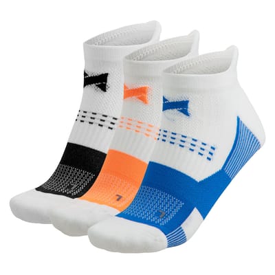 Morethansocks - Sneaker sokken fitness - Unisex - 3-Paar - Maat 35 t/m 47 - Sneaker sportsokken - Sportsokken