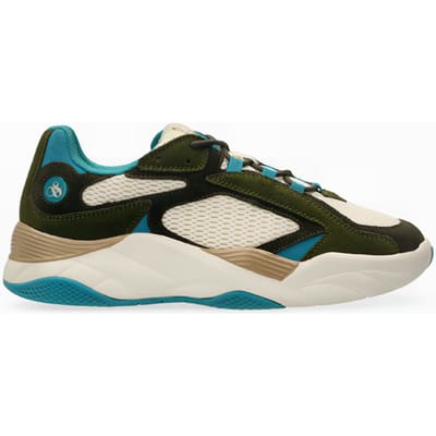 Scotch & Soda Cassius 7a Army Green Multi Talla: 40 | Zapatillas Deportivas Outlet | Hombre | Verde