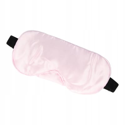 Roze Slaapmasker met Elastische Band - Comfortabel en Zacht