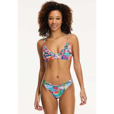 Shiwi Ladies Beau Bikini Set Holiday Banner Blue Holiday Banner Size: 34 | Bikinis Outlet | Dames | Blauw