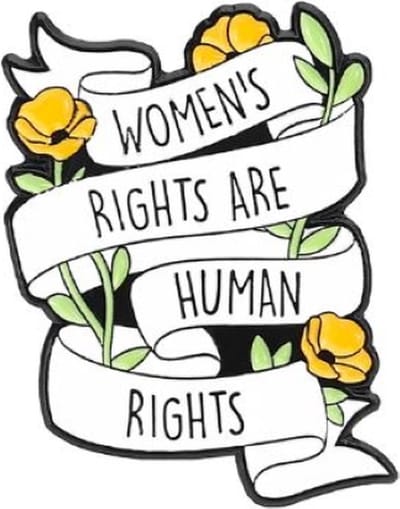 Pin Broche - enamel pin - kledingspeld - Women’s rights