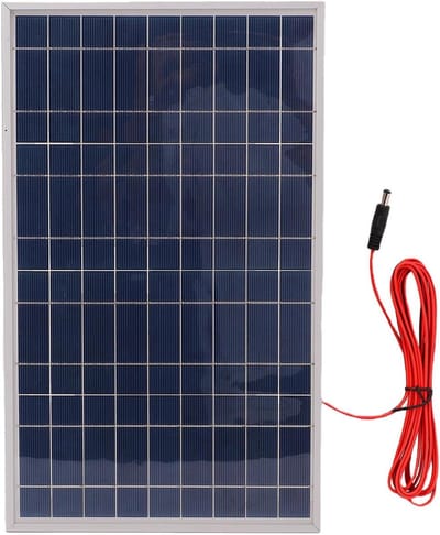 Zonnepaneel Kit - Draagbare Energie - Off-Grid Opladen - Flexibel Paneelontwerp - 80W 2 Stuks - Zwart