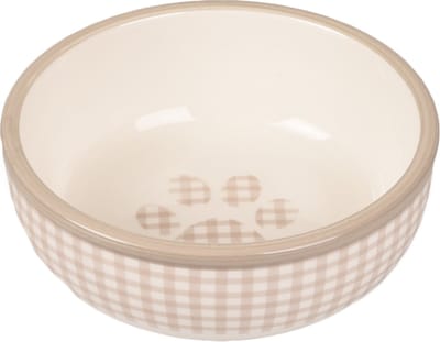 Flamingo - Katten Waterbak Mylo - Beige - 13.5 x 13.5 x 4.5 cm - 310 ml