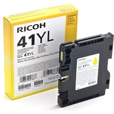 Ricoh toner gel yellow 600 pages - Inktpatroon Geel
