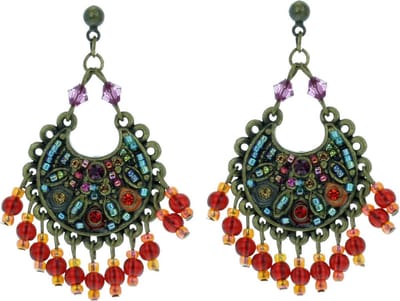 Behave - Gekleurde oorhangers boho stijl - Nikkelvrij - 5 cm