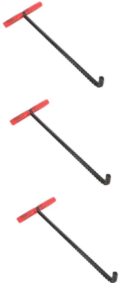 Putdeksel Haak - Til Hulp - Putdeksels Openen - Antislip Rubber Grip - 3 Delige Set - Multi