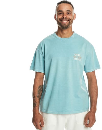 Quiksilver Lifes Quik T-shirt Met Korte Mouwen Blauw L Man