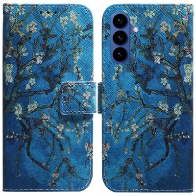 BoekCover Hoes Etui geschikt voor Samsung Galaxy S26 - Amandelbloesem - Van Gogh
