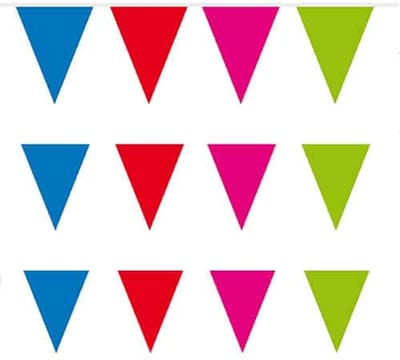 Folat - Vlaggenlijn assorti (10 meter)