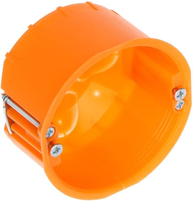 SIMET P-60KF Serie - Inbouwdoos - Ø 72 x 45 mm - Oranje - Brandbare Indicator: 850°C