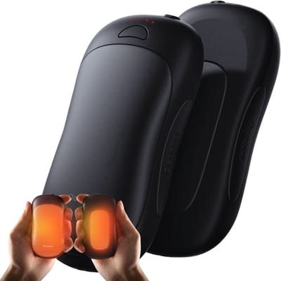 Ocoopa® Herbruikbare Handwarmers UT3 PRO – 2-in-1 Elektrische Handwarmer & Powerbank (10.000 mAh) - Innovatief Tweedelig Magnetisch Design – Elektrische Handwarmers – Raynaud – Golf – Outdoor - Wintersport