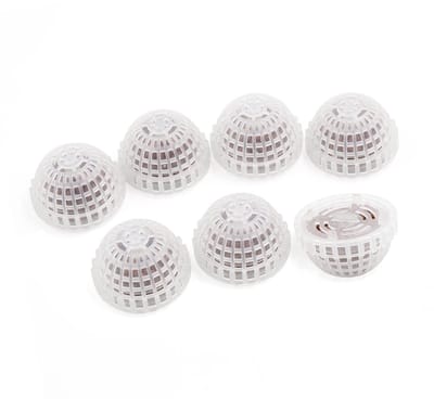 Duurzame aquariumdecoratie set met 7 transparente stukken