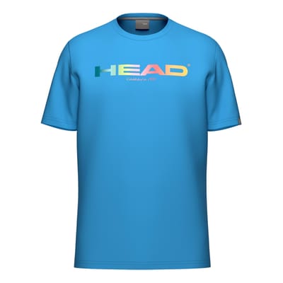 Head Racket Rainbow T-shirt Met Korte Mouwen Blauw XL Man