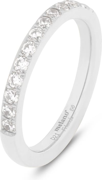 Melano Friends Ring Saddy Zilver