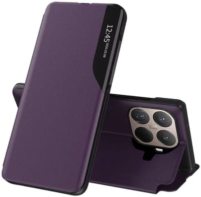 Hoesje geschikt voor Xiaomi 15T Pro - Techsuit eFold Book Case - Paars