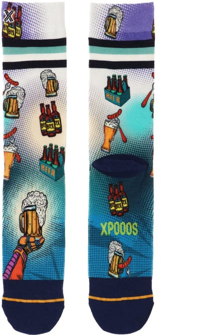 XPOOOS - Beerpop Heren Sokken - 1-Pack - Maat 39-42