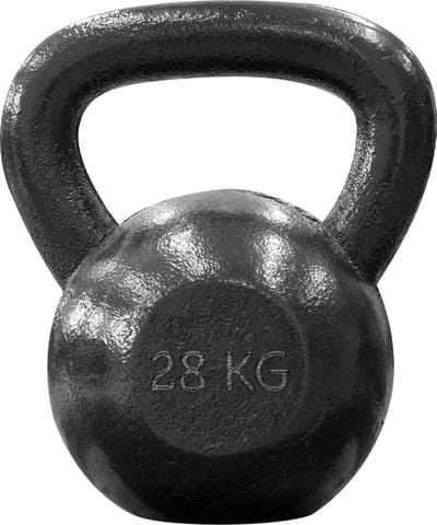 Focus Fitness - Kettlebell - Gietijzer - 28 kg - Halters en Gewichten