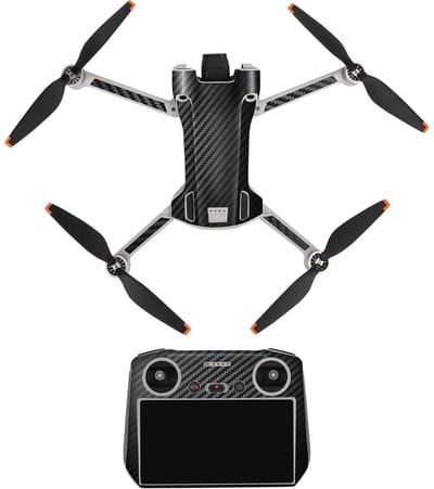 Stickerset - Black Grain - Mini 3 Pro en RC Controller