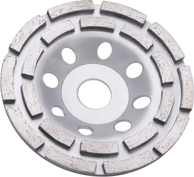 Diamond Grinding Pan - 125mm x 22.2mm for Concrete Grinding - Professional Grade