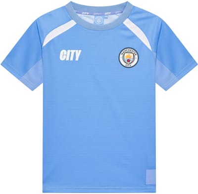 Manchester City Thuis Shirt Kinderen 25/26 - Maat 116 t/m 164 - Voetbalshirt - Sportkleding - Jongens & Meisjes - Man City Fanshop - Polyester
