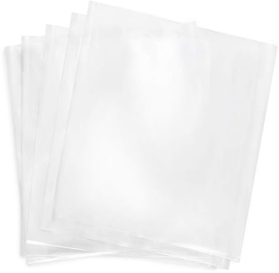 Krimpfoliezakken PVC Doorzichtig Set voor Zeep, Kaarsen en Cadeaus