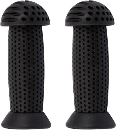 Kinderfiets Handvatten - Stuurgrepen Set - Comfortabel Fietsen - Antislip Gel - 10x4CM - Zwart