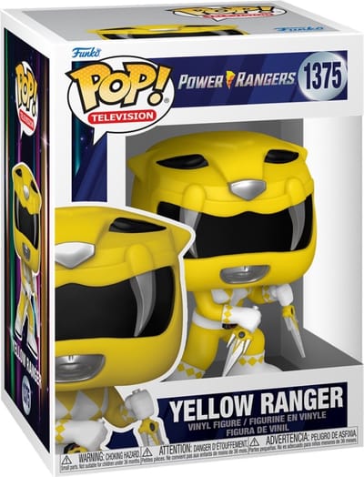 Pop Television: Power Rangers - Yellow Ranger - Funko Pop #1375