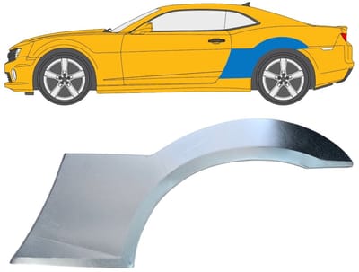 Reparatiepaneel achterspatbord voor Chevrolet Camaro 2009-2015 / Links