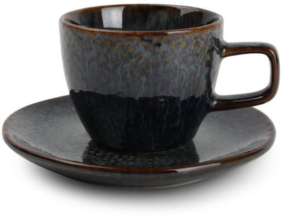 Mielo Mokkakop En Schotel Sapphire | Groen / Blauw | Stoneware