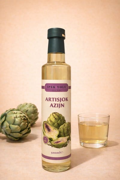 Ipekyolu - Artisjok Azijn - 500ml - 100% Natuurlijk - Zonder Toevoegingen - Enginar Sirkesi - Sirke