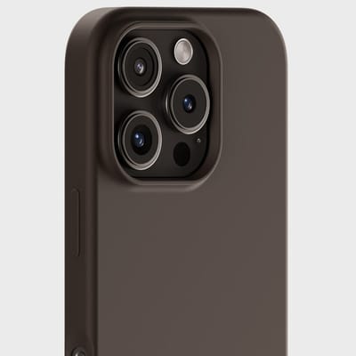 Holdit Silicone Case geschikt voor Apple iPhone 16 Pro Max - Chocolate