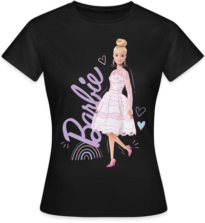 Barbie Trouwjurk T-Shirt Dames