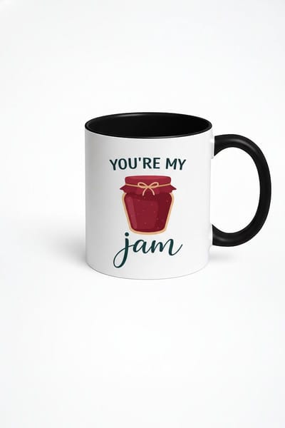 You're My Jam Mok | Romantische Koffiemok met Liefdesverklaring | Ideaal Cadeau voor Geliefde