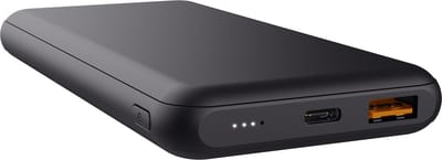 Trust Redoh - 10000 mah powerbank - Iphone / samsung - snellader - USB A, USB C - Universele Powerbank - 18W - Zwart