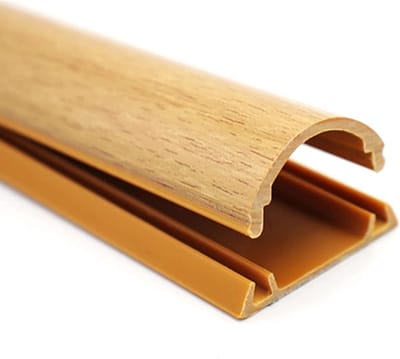 Kabelbeschermer Vloer - Kabelgoot Afdekking - Draad Kabel Opruimen - Zelfklevend PVC - Verschillende Maten - Bruin