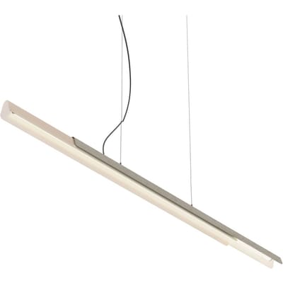 kdln hanglamp Dala lineair, zandwit/beton, 2.700 K 150 cm