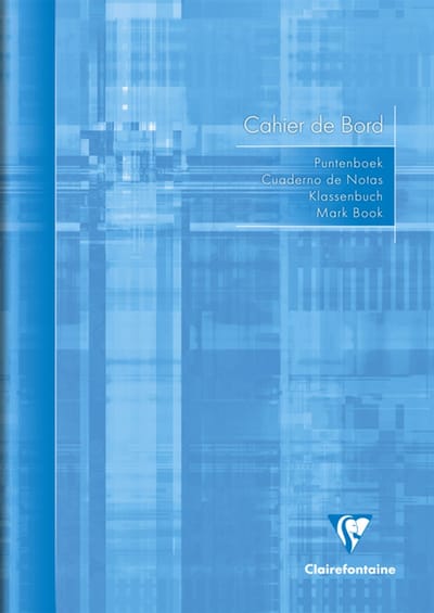 Puntenboek leraren clairefontaine a4 72p meertalig | 10 stuks