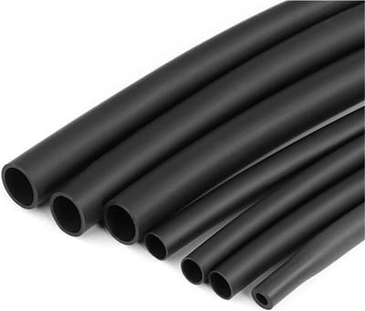 Siliconen Krimpkous - Warmtekrimpbuis Kabelmof - Kabelbescherming - Hoge Temperatuur Bestendig - 0.8-30 mm x 1-5 m - Zwart