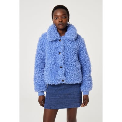 Fabienne Chapot Bobby Jacket French Blue Maat: 34 | Winterjassen Outlet | Dames | Blauw