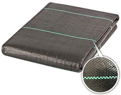 Geweven Onkruidbestrijding Stof 100gsm (1m x 10m) - UV-bestendig en Poreus