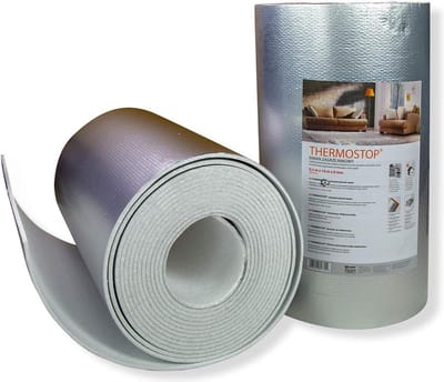 MONTKIARA 5 m² reflectiebehang Thermo-Stop 6 isolatiefolie - voordelige warmte-isolatie isolatierol folie isolatie 6 mm