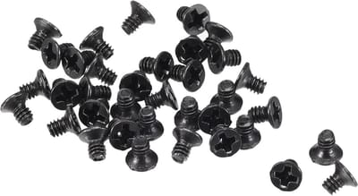 Kruiskop Schroeven - Schroefsluitingen Computer - Apparaten Repareren - Zwart Gecoat - M2 x 3mm - Zwart