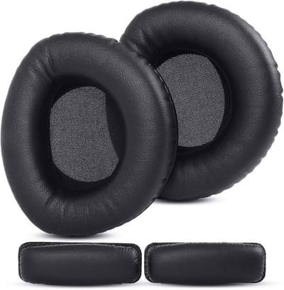 Vervangende oorkussens van proteïneleer voor draadloze hoofdtelefoons, geschikt voor Sennheiser HDR160, HDR170, RS160 en RS180