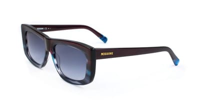 Missoni MIS 0111/S Blue violet horn 56/16/145 WOMAN Zonnebrillen