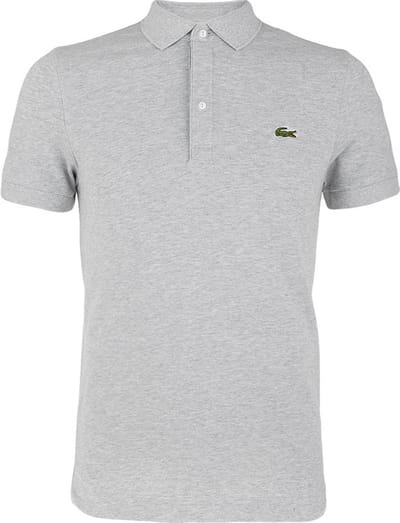 Lacoste heren polo shirt grijs
