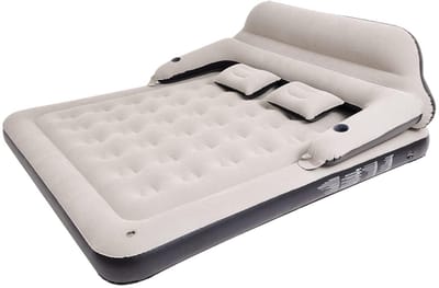 Dailygoods- Luchtbed met hoofdeinde - Opblaasbaar bed - Slaapbank - Drie lagen - Snelle luchttoevoer - Geschikt voor kamperen - Opblaasbare Matras