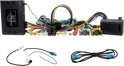 Stuurwiel bediening geschikt voor + Info Adapter geschikt voor Opel Astra K 2015 - zonder OEM intelliLink 900
