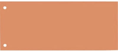 Scheidingsstrook oxford 240x105mm 190gr oranje | 30 stuks