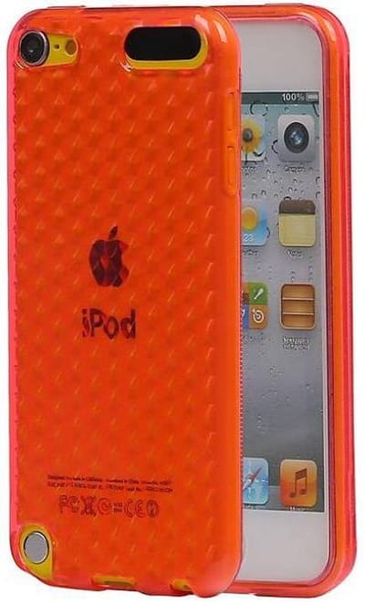 Diamant TPU Hoesjes - Hoesje Geschikt voor iPod Touch 5 Roze