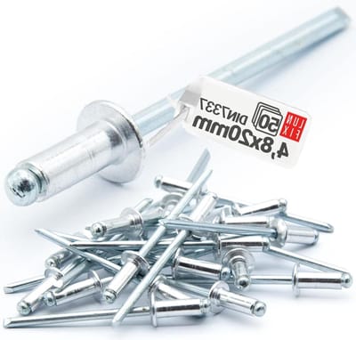 Blindklinknagels Aluminium - Popnagels Stalen Doorn - Metaal Constructies Bevestigen - Corrosiebestendig Hoge Kwaliteit